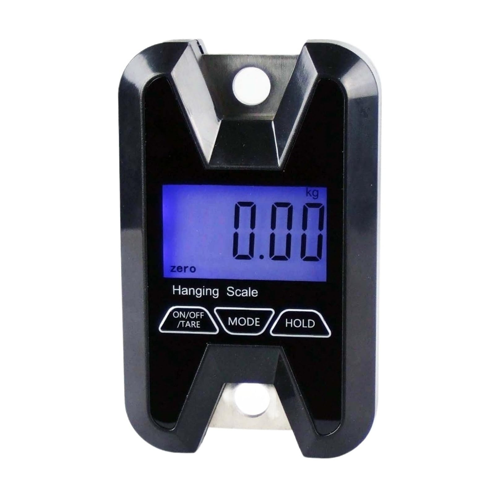 Bilancia sospesa, Bilancia digitale portatile da gru da 60 kg e 20 g, misuratore di peso industriale, bilancia con gancio di sospensione LCD e tenuta di picco