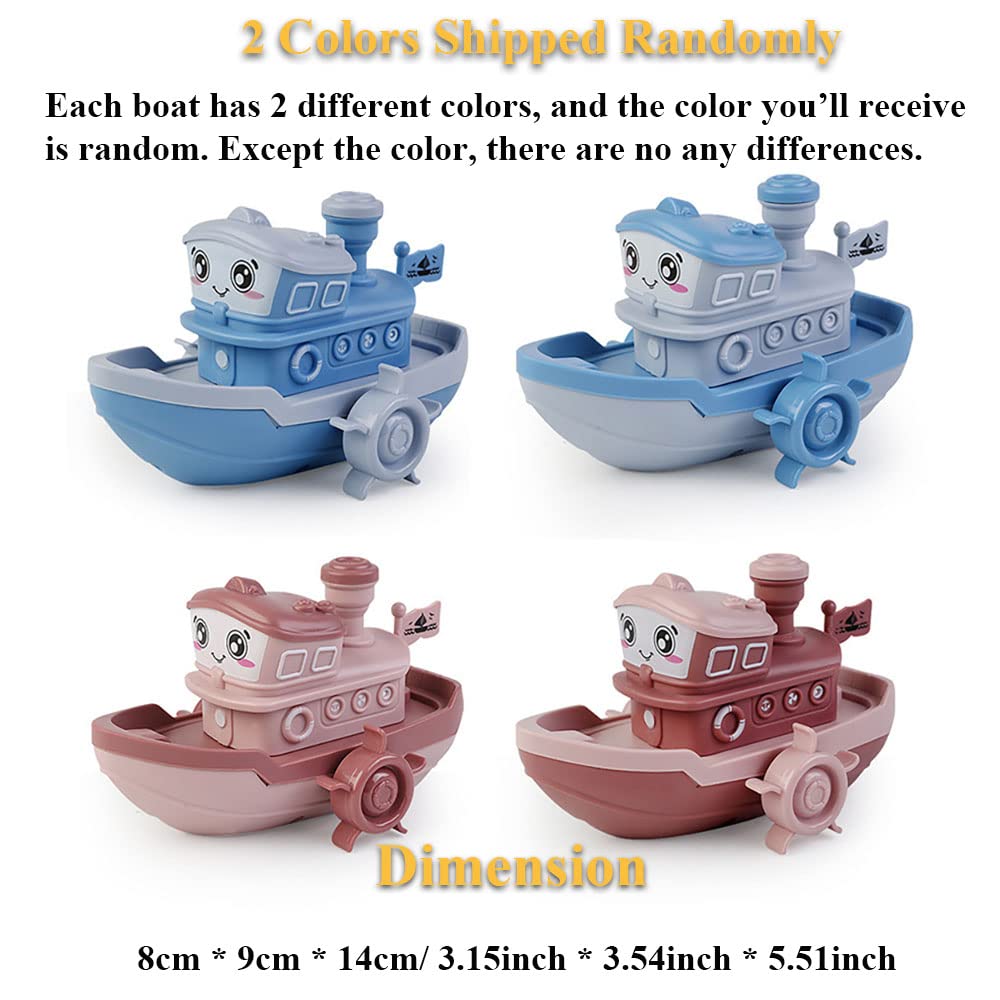 Amazon.co.jp: ORZKEY ゼンマイ船 お風呂おもちゃ 面白い