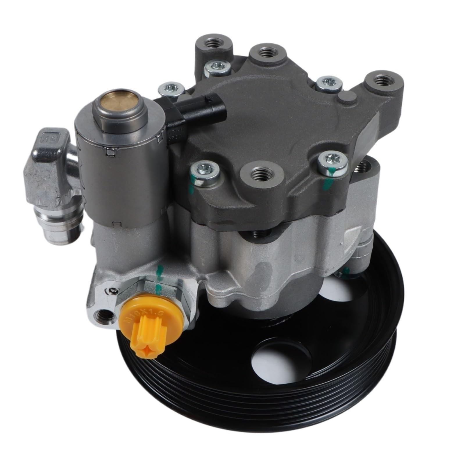 1pc Pompa del Servosterzo Con Puleggia Compatibile for Mercedes-Benz E350 2006 3.5L Numero di Parte 21-117 0044663601 0044663701 96662M