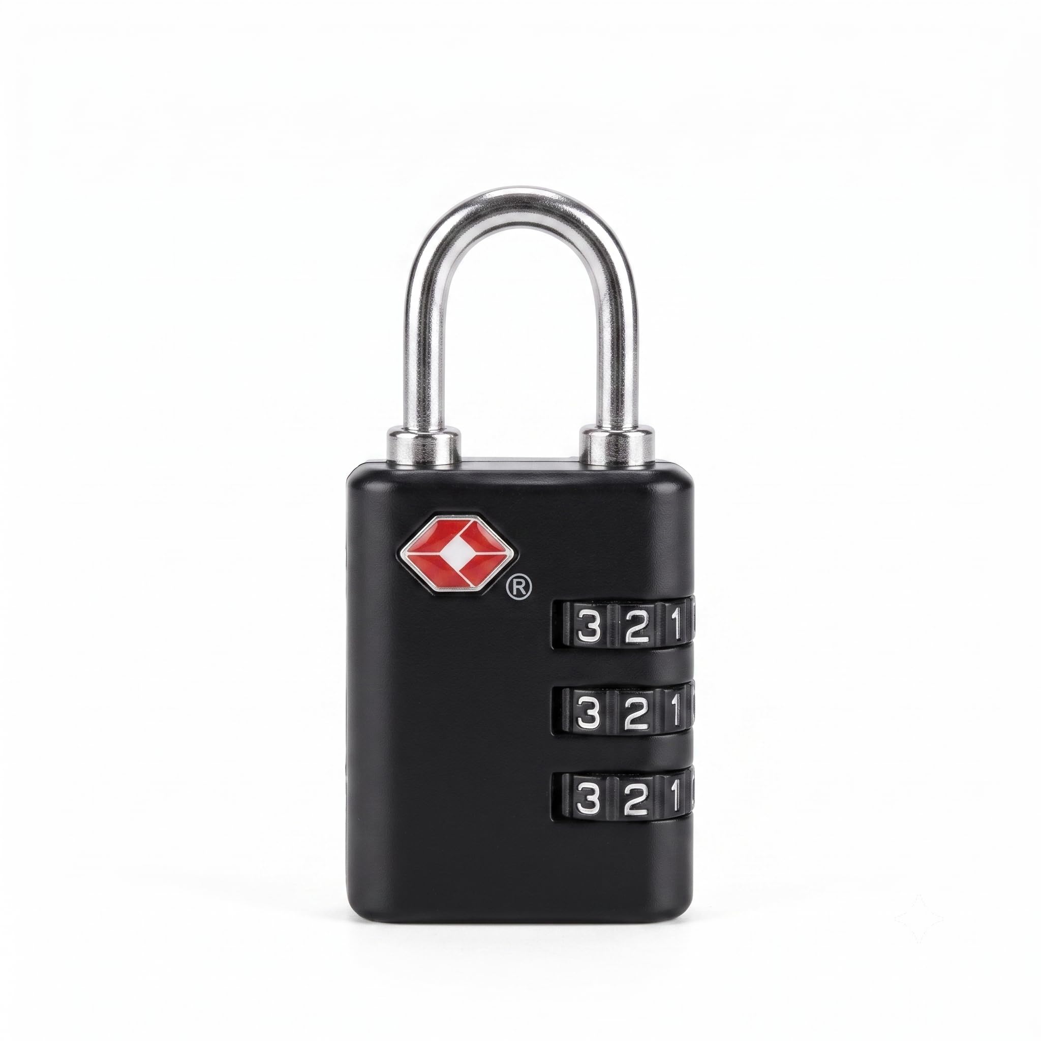 CJSJ Travel Sentry 3-Digit Combination Luggage Lock – Black-image-16