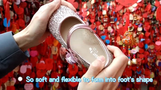 EIGHT KM Scarpe Mary Jane Bambina Con Fiocco - Ballerine Scintillanti Per Feste E Scuola - Foto 11