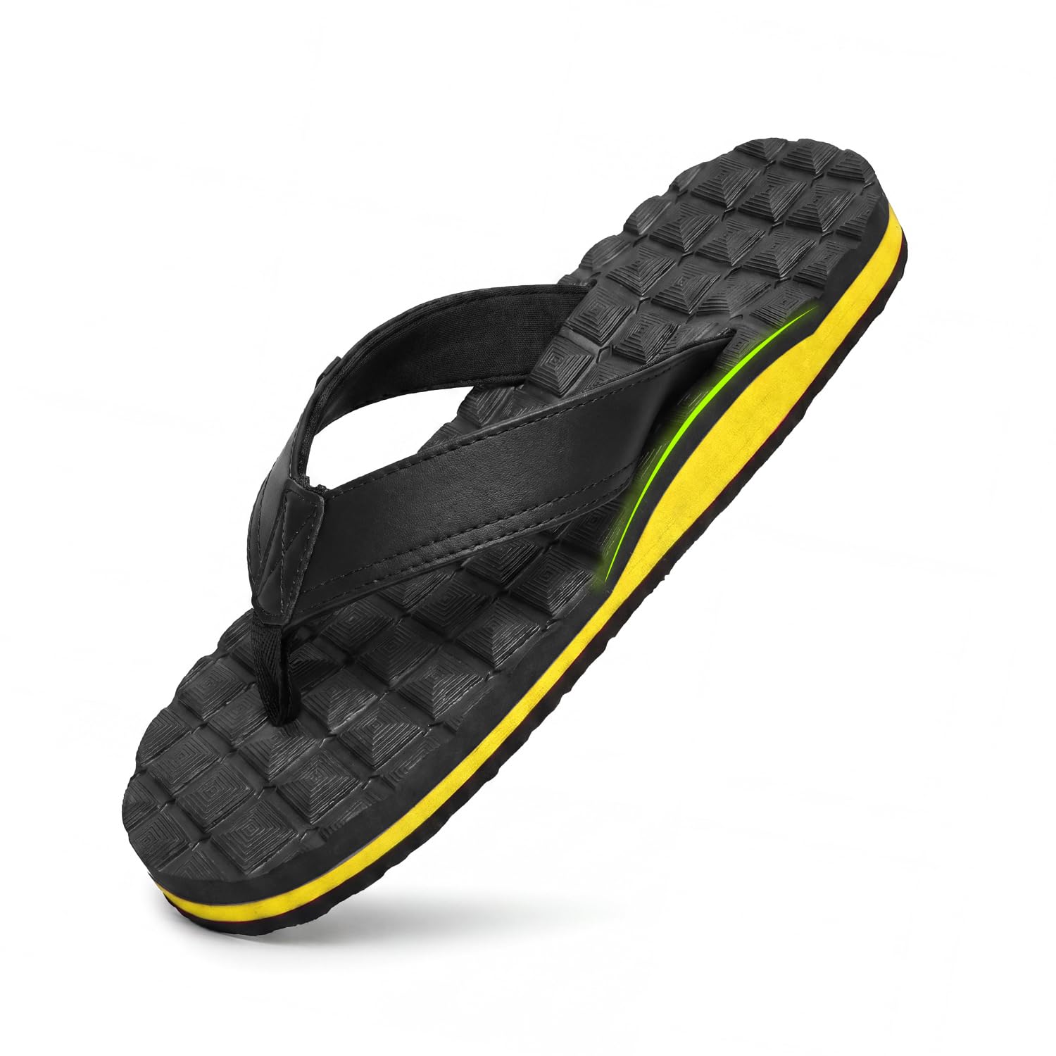 Grip Nova Slippers for Men with Arch Support, Cloud Cushion Comfort, Lightweight & Anti Skid | Flip Flop for Everyday Use, Footwear for Man/Boys/Gents-image-11