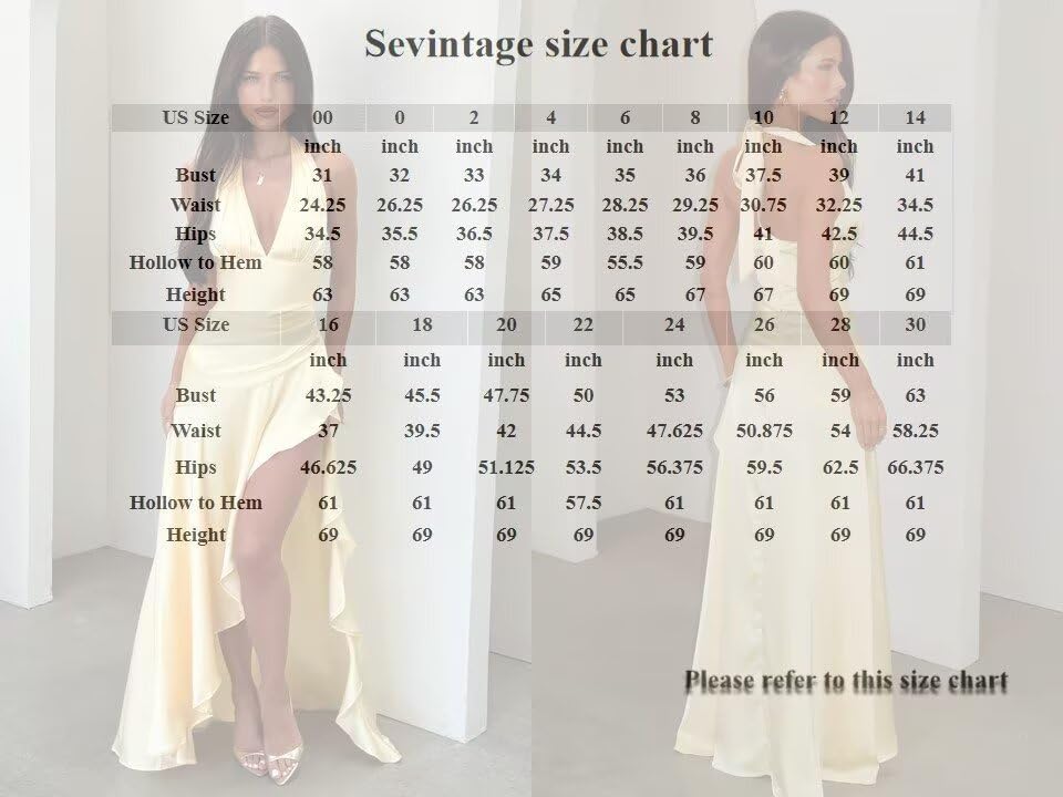 Sevintage Satin Halter Prom Dresses for Women Long High Low Formal Evening Gowns with Slit - Image 4