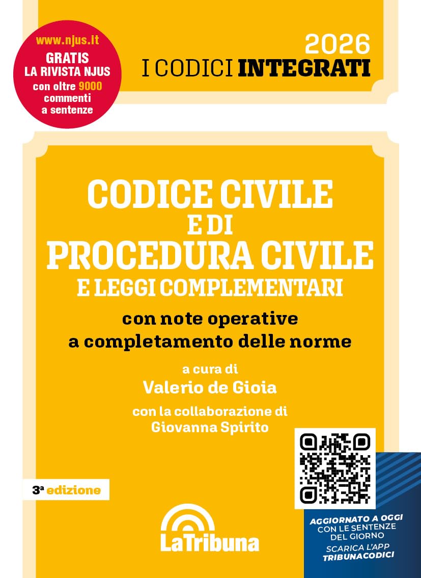 Codice civile e di procedura civile e leggi complementari