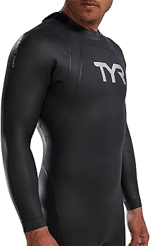 Amazon | TYR メンズ 長袖 ハリケーン ウェットスーツ 猫 1、黒、XS