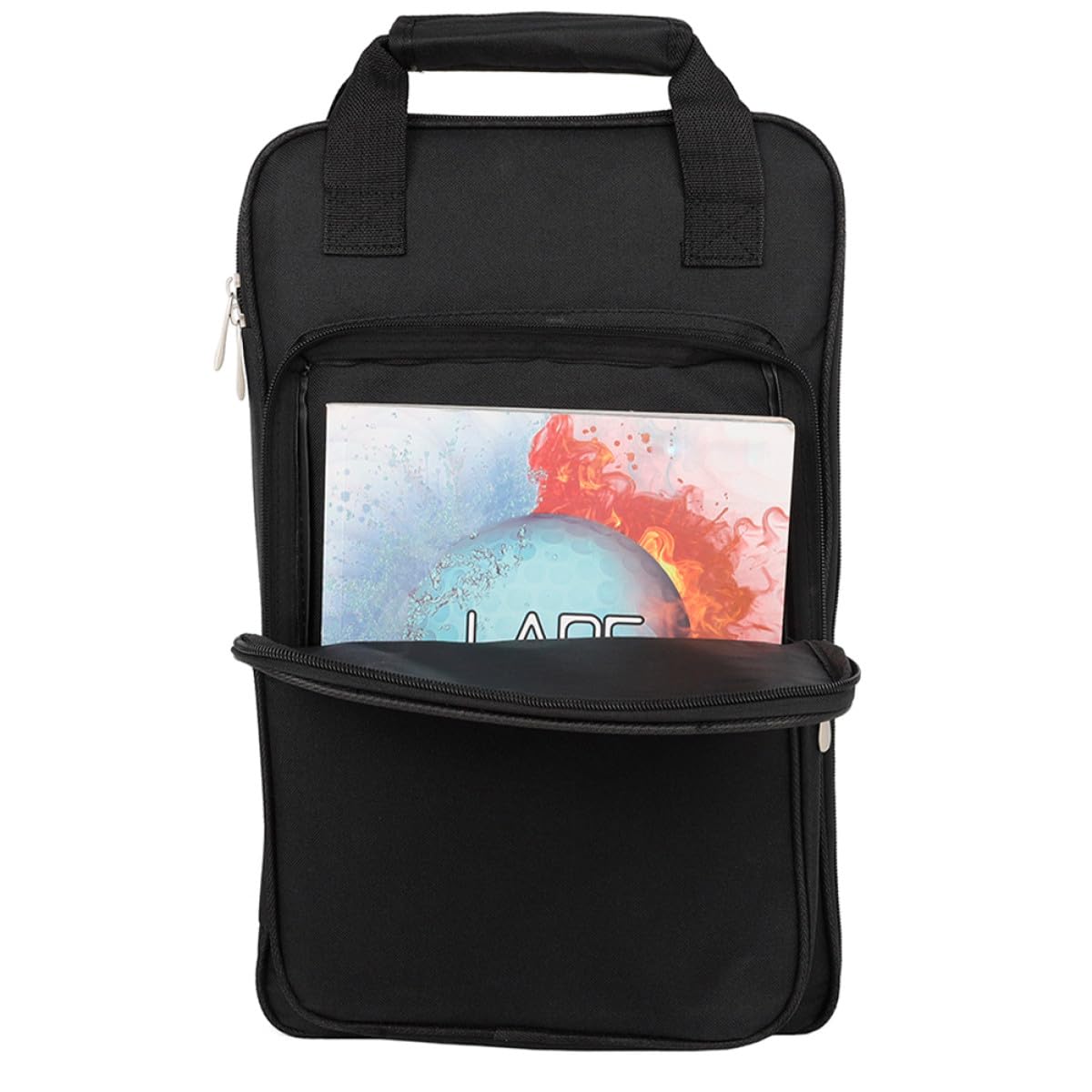 Toddmomy Borsa Portatile per Bacchette Oxford Resistente con Grande Capacità e Spallacci Ergonomici Custodia per Trasporto e Protezione Bacchette per Batteria Adatta a Musicisti e