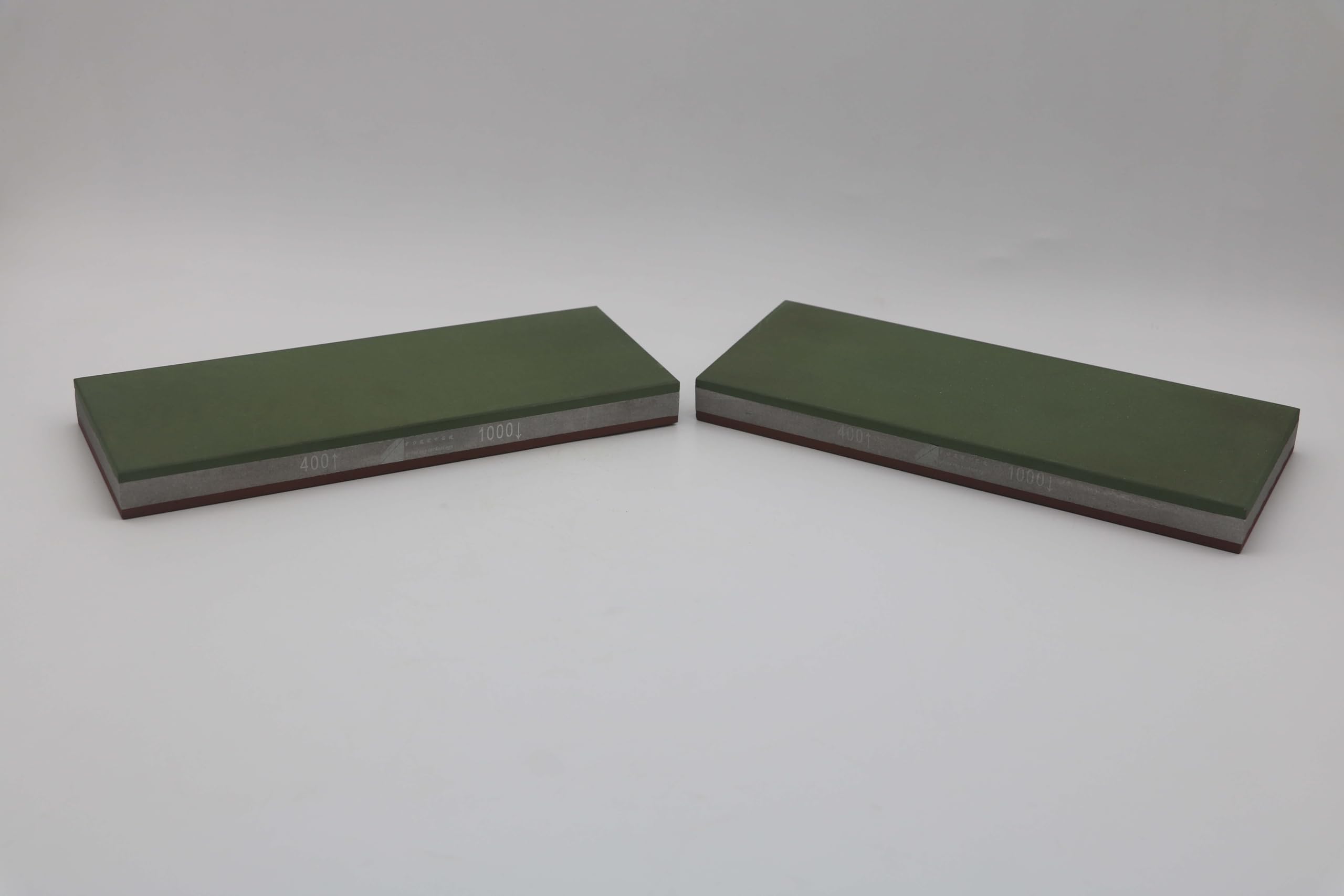 Doppelseitiger Diamant-Schleifstein 8 Zoll (8" x 3") | Harzbindung, Wetzstein und Messerschärfer, Für Schnellarbeitsstahl und Spezialstahl, Körnung 400/1000