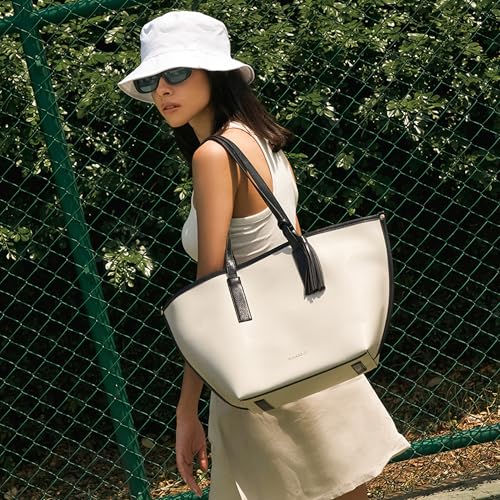 Image of Miraggio Penelope Solid Tote Bag for Women