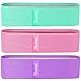 Ihuan Resistance Bands: 3 Stufen & Farben widerstandsbänder | Sport Booty Band | Elastisch Theraband für Home & Gym & Fitness & Training (Pink, Red, Purple)