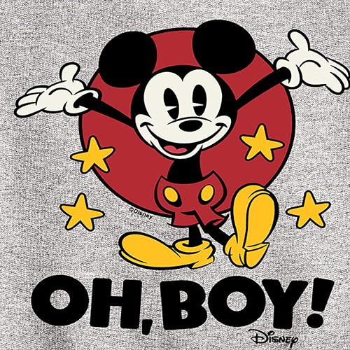 Disney Mickey Mouse - Oh Boy! - Youth Crewneck Fleece Sweatshirt3
