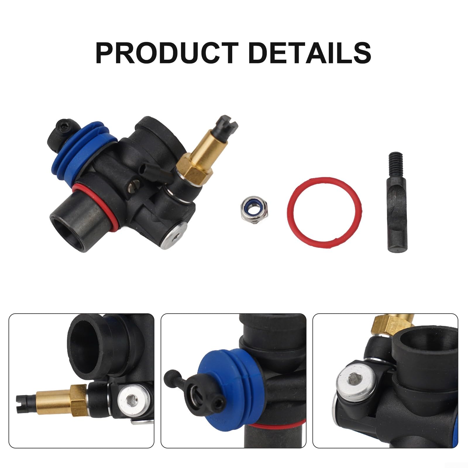 Carburateur, carburateur de voiture RC 1:10 pour moteurs Traxxas4910 2.5 T-maxx et 4907 3.3 T-maxx