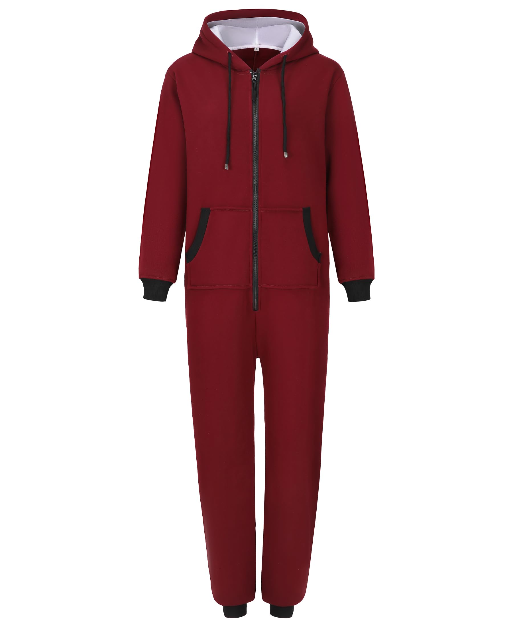 kidukso Hooded Onesie Pajamas Adult Unisex Jumpsuit Sportwear Christmas Matching Family Costume Zipper Sleepwear Homewear-picture-43