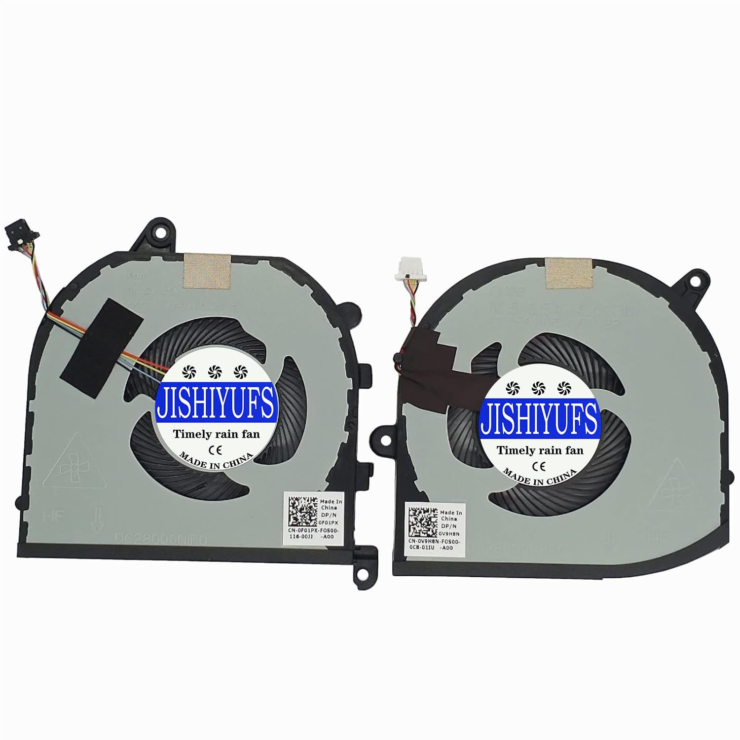 CPU + GPU Lüfter Kühlung für Dell XPS 15 9570 7590 XPS15-9570 Precision 5540 Series Laptop DFS501105PR0T FKCH FJ6J 008YY9 0TK9J1 TK9J1 08YY9 DC5V 0.5A