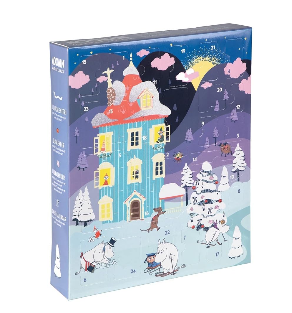 Moomin - Calendario de Adviento navideño con juguetes 2025 Martinex