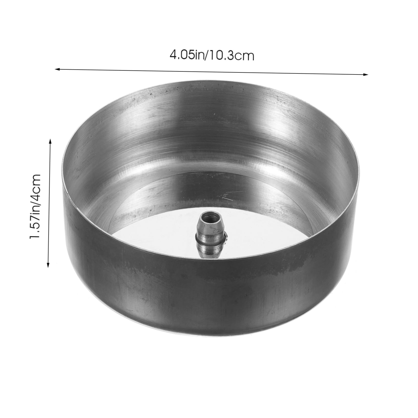 BESPORTBLE 1 Set Stainless Steel Golf Cups Golf Pin Flags Holder Regulation Size Indoor Putting Hole