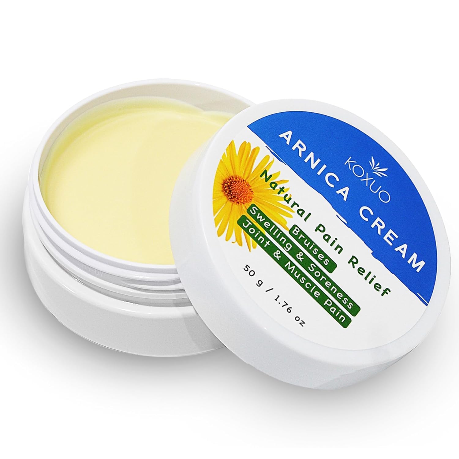 Arnica Cream – Arnica Montana Botanical Cream – for Bruises, Bumps & Massage Use – Gentle Daily Support with Non-Greasy 50g