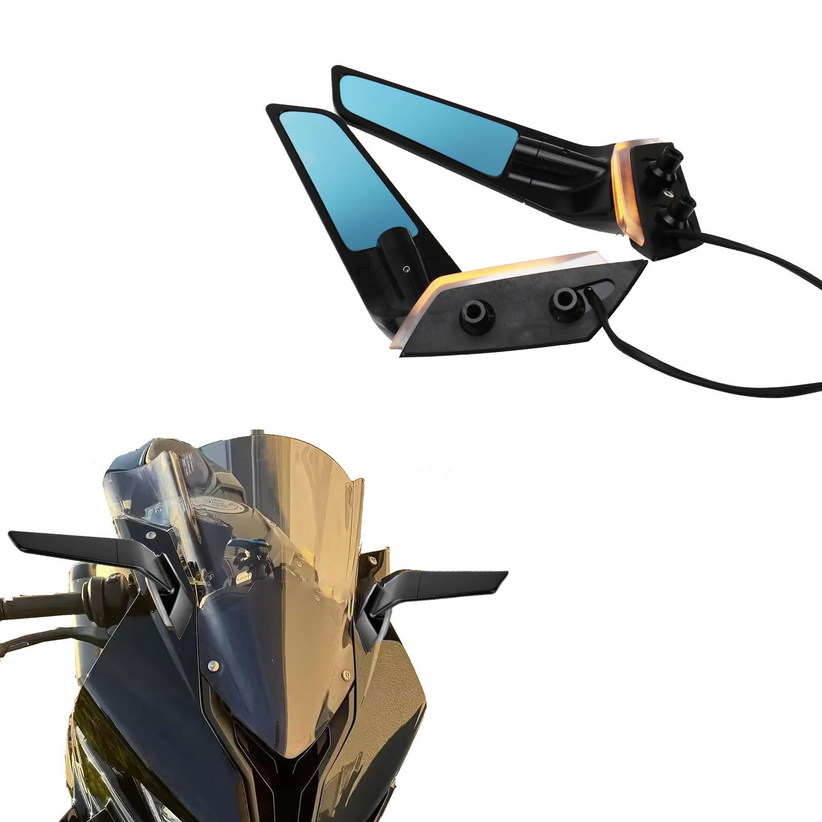 BMW S1000RR ステルスミラー　2019〜　k67 S1000RR Rearview Mirror For BMW S1000RR 2019 2020 2021 2022