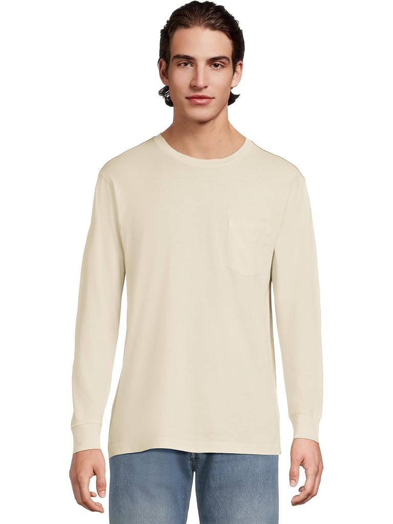 Blue RVCA PTC Pigment Long Sleeve Tee