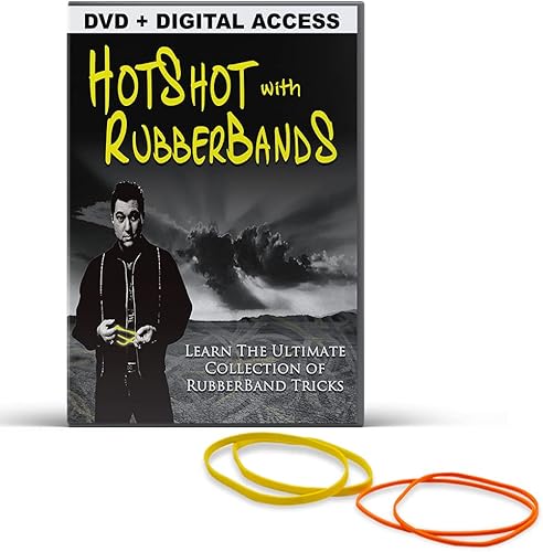 Trucos de magia de banda de goma, el curso completo, completamente demostrado y explicado