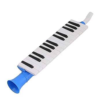 鍵盤楽器 toranpus Amazon | Yibuy ブルー プラスチック 27キー 風のピアノ鍵盤