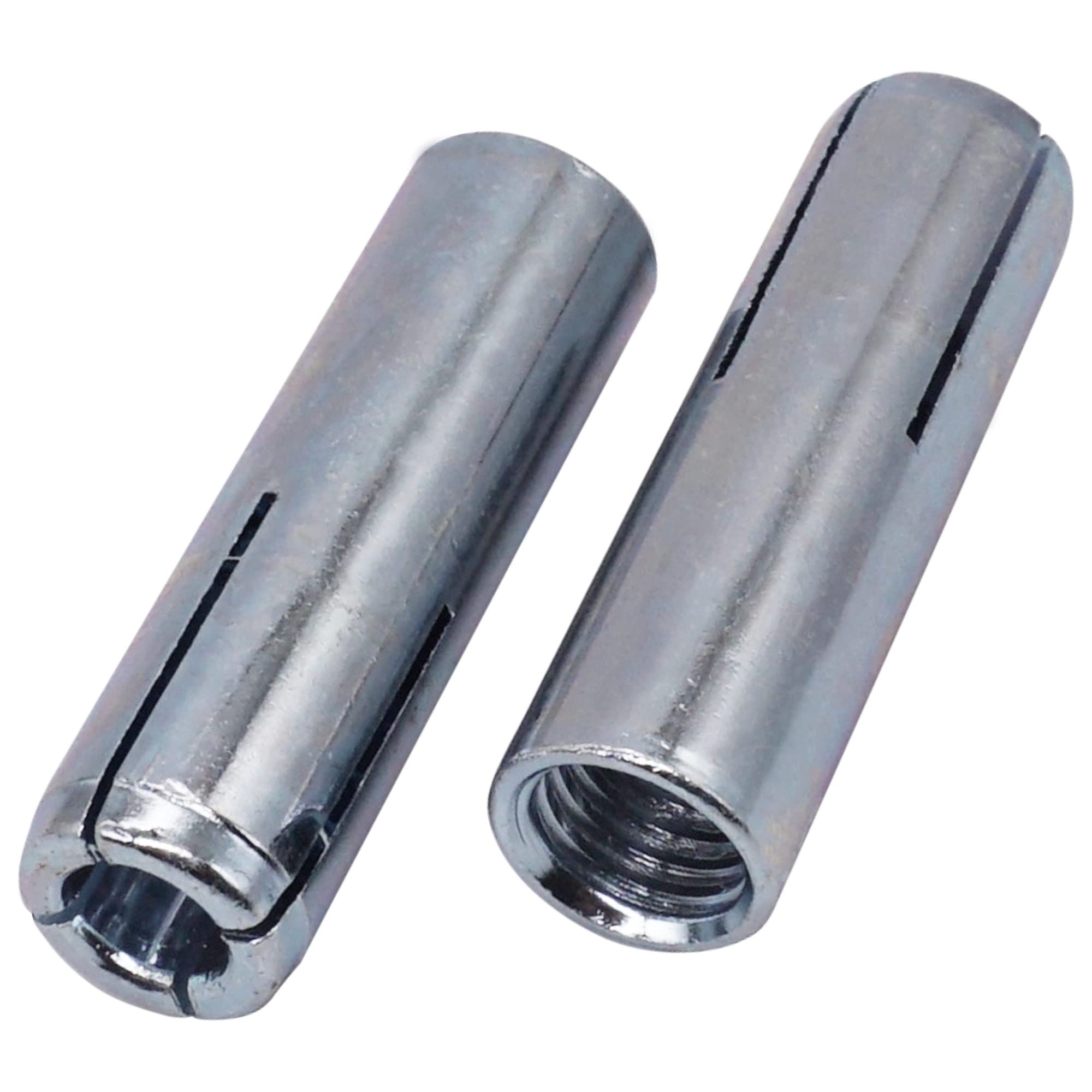 Skir'co (4 Pcs) Drop In Anchors M12 X 50 Mm, Expansion Bolt Sleeve, Wall Dowels, Concrete Anchor