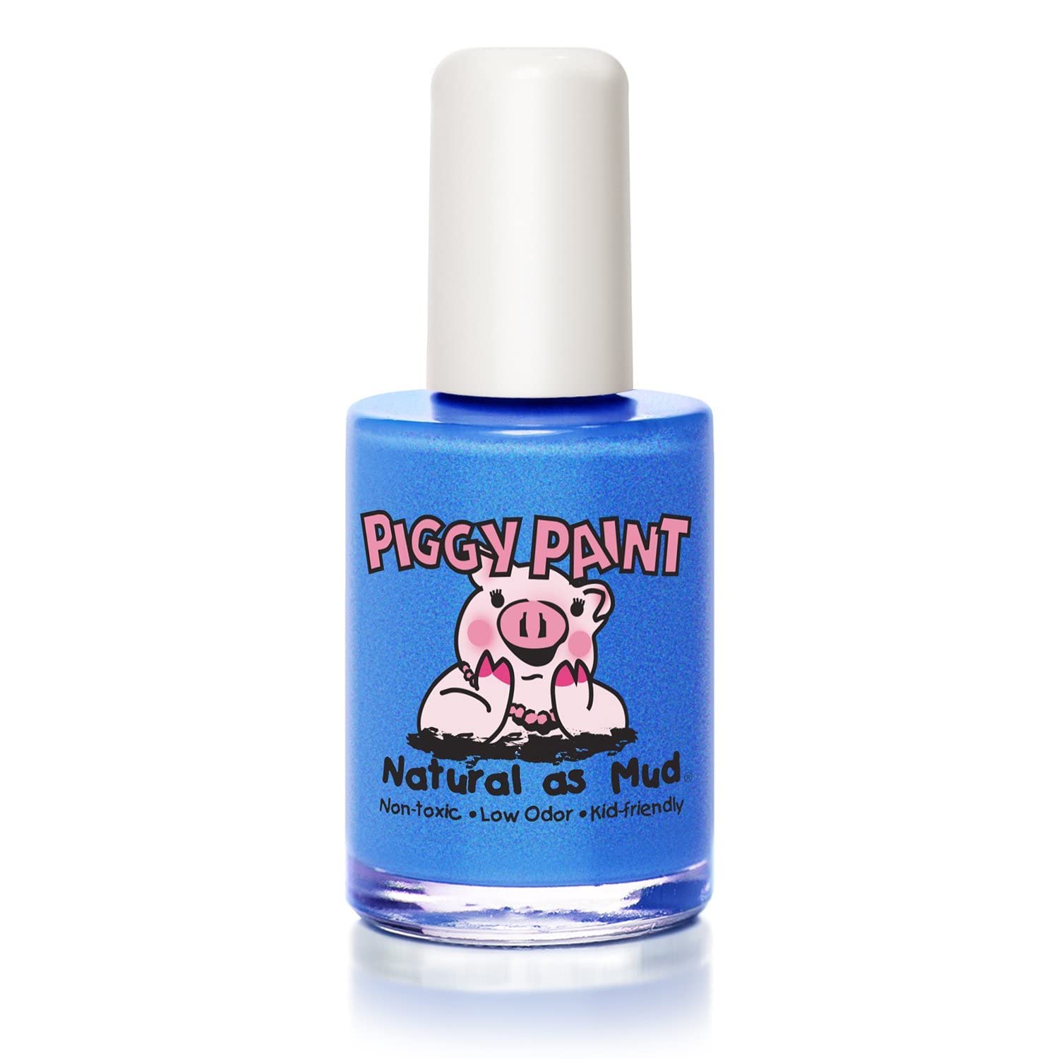 Piggy Paint 100% Non-toxic Girls Nail Polish - Safe, Chemical Free Low Odor for Kids, Tea Party for Two - Great Stocking Stuffer for Kids