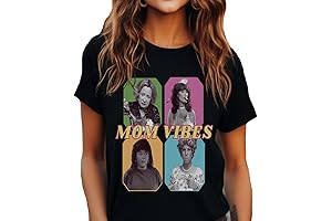 90s Mom Vibes TV Moms Wine Drinker Mama T-Shirt