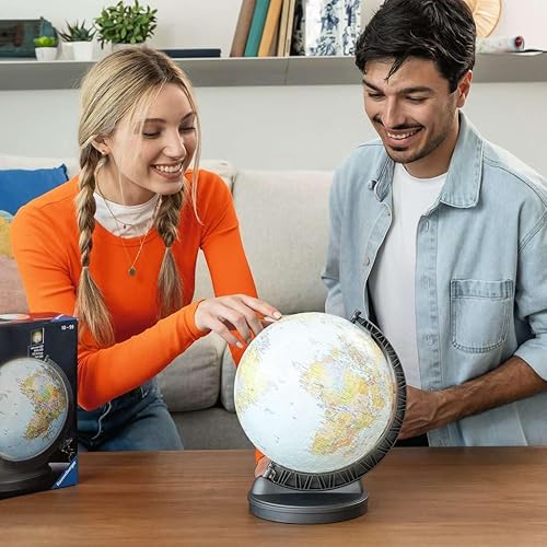 Miniatura 6 de Ravensburger Globo de bola de rompecabezas con luz rompecabezas 3D de 540 piezas para niños 11549 - Tecnología Easy Click significa que las piezas