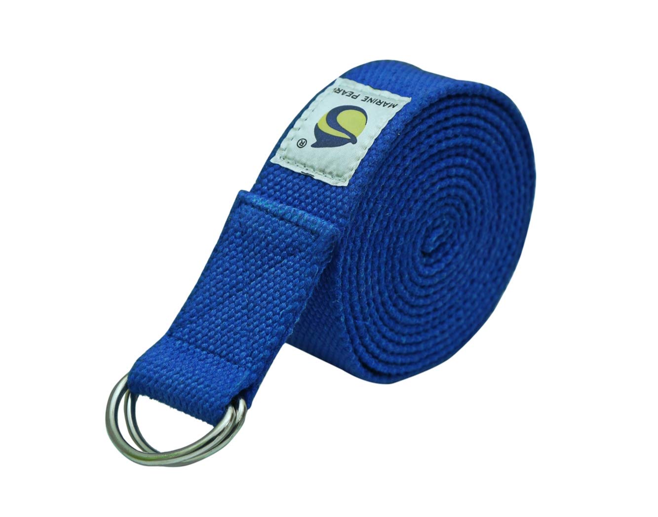 Marine Pearl 8ft Heavy Duty Cotton Anti Sweat Yoga Strap for Stretching (B07C6GBT3X) Amazon Price History, Amazon Price Tracker