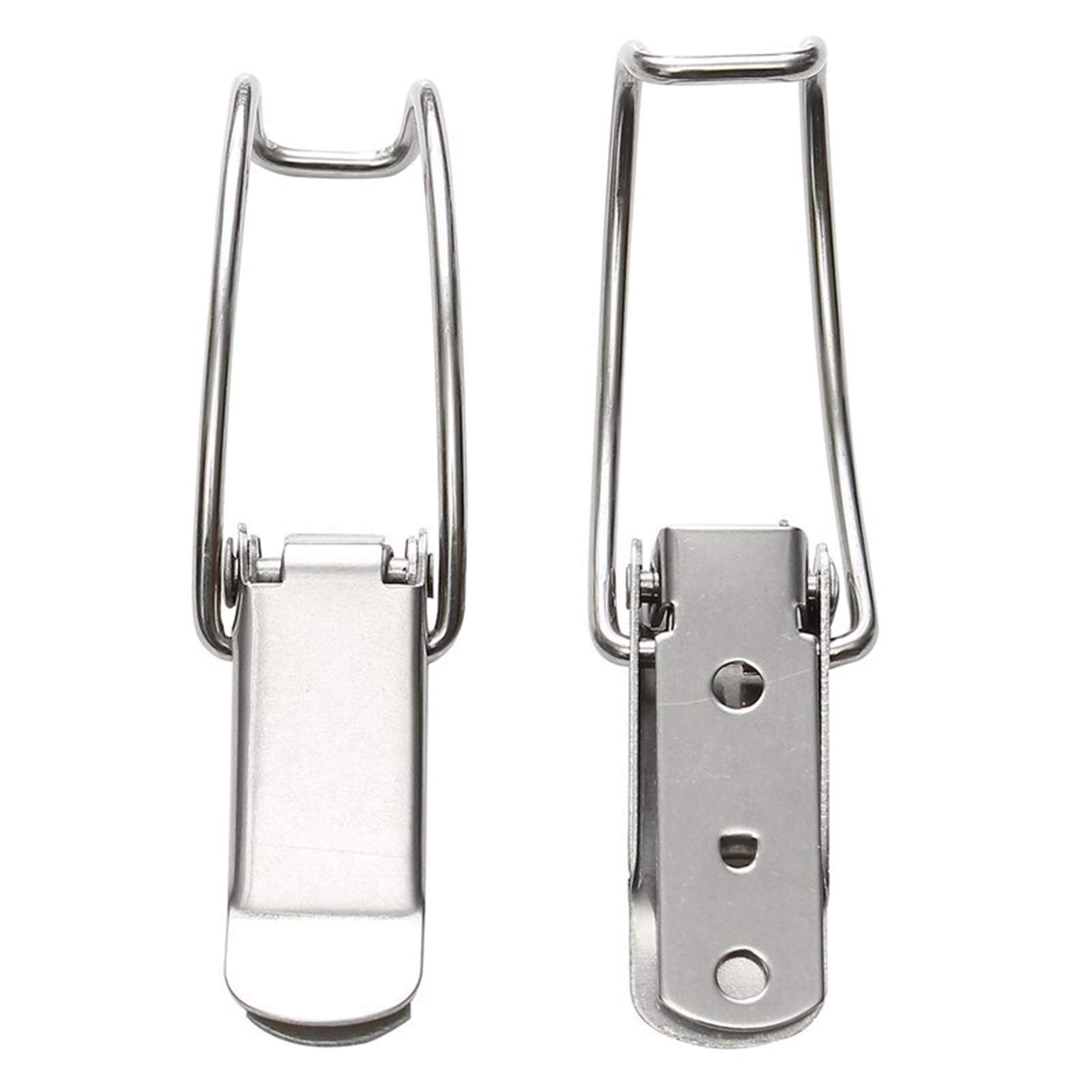 Hasp, chiusura a scatto con chiusura a scatto, chiusura a scatto, chiusura a scatto, for valigia, in acciaio inossidabile, 2 pezzi