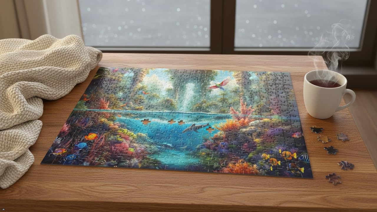 Buffalo Games - Noah Bay - Palace Gardens - Puzzle da 1000 pezzi per adulti - Puzzle impegnativo perfetto per serate di gioco - Dimensioni finite 26,75 x 19,75