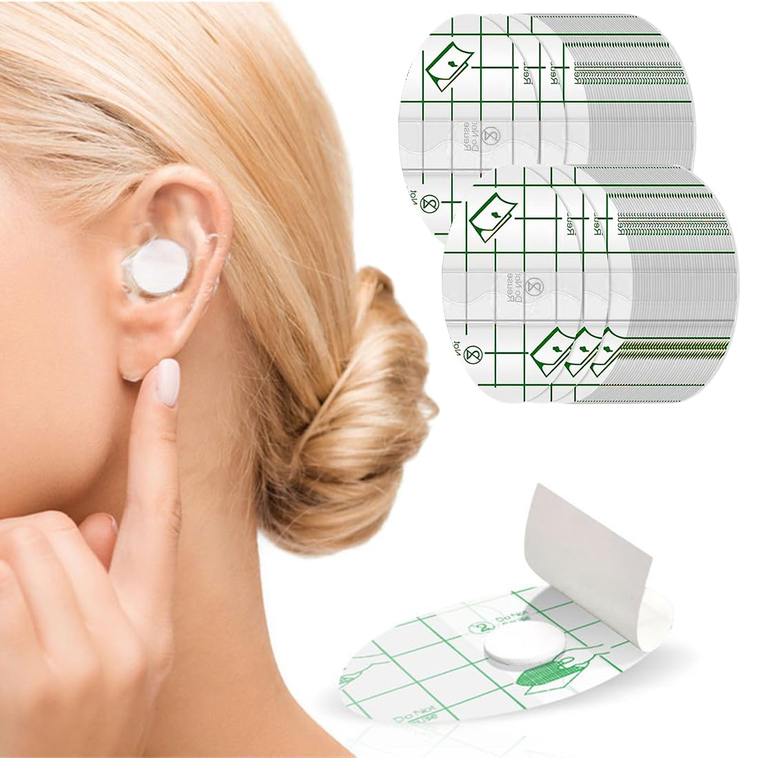 60 Pezzi Adesivi Per Orecchie Ipereabili Per Babini Adulti, Adesivo