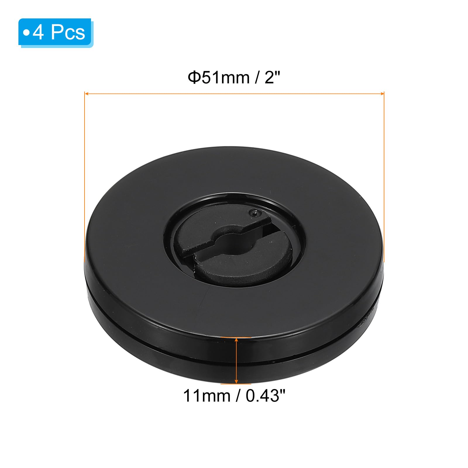 PATIKIL 2 Inch Heavy Rotating Swivel Stand - Image 2