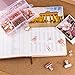 Push Pins Binder Clips Paper Clips Map Tacks Sets, 5 Styles 396 Pcs Rose Gold Pack for Office, School and Home Supplies (Pin and Clips)