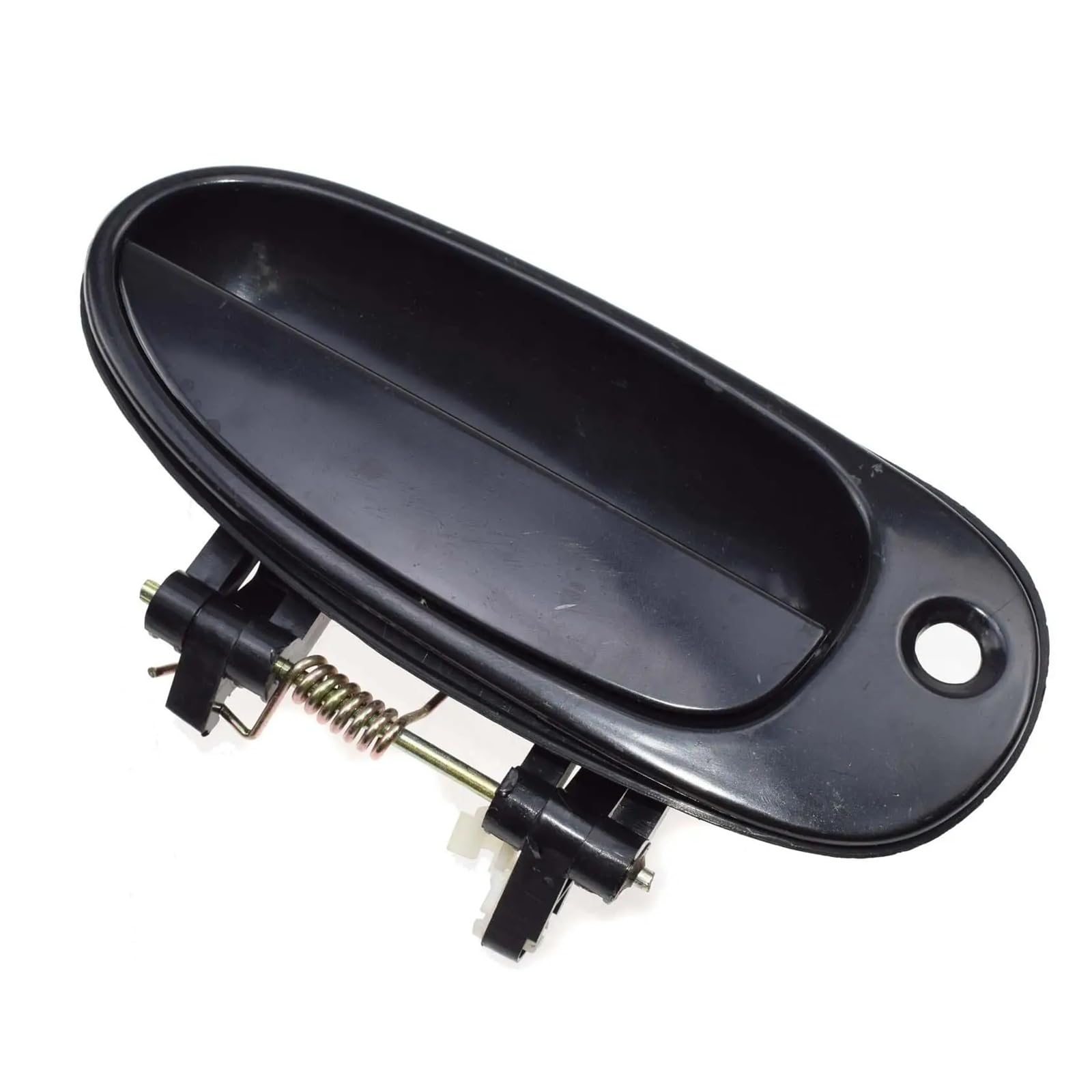 BYSKJZ Car Outer Door Handle Replacement for Kia for Sephia 1998 1999 2000 2001 for Spectra Black Outside Door Handle Front Rear Left Right 0K2A1-59410 0K2A1-58410(Right Side)