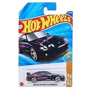 ミニカー Hot Wheels NISSAN SKYLINE GT-R (BCNR33) 61NjGHNJ0dL._UF350,350_QL80_.jpg