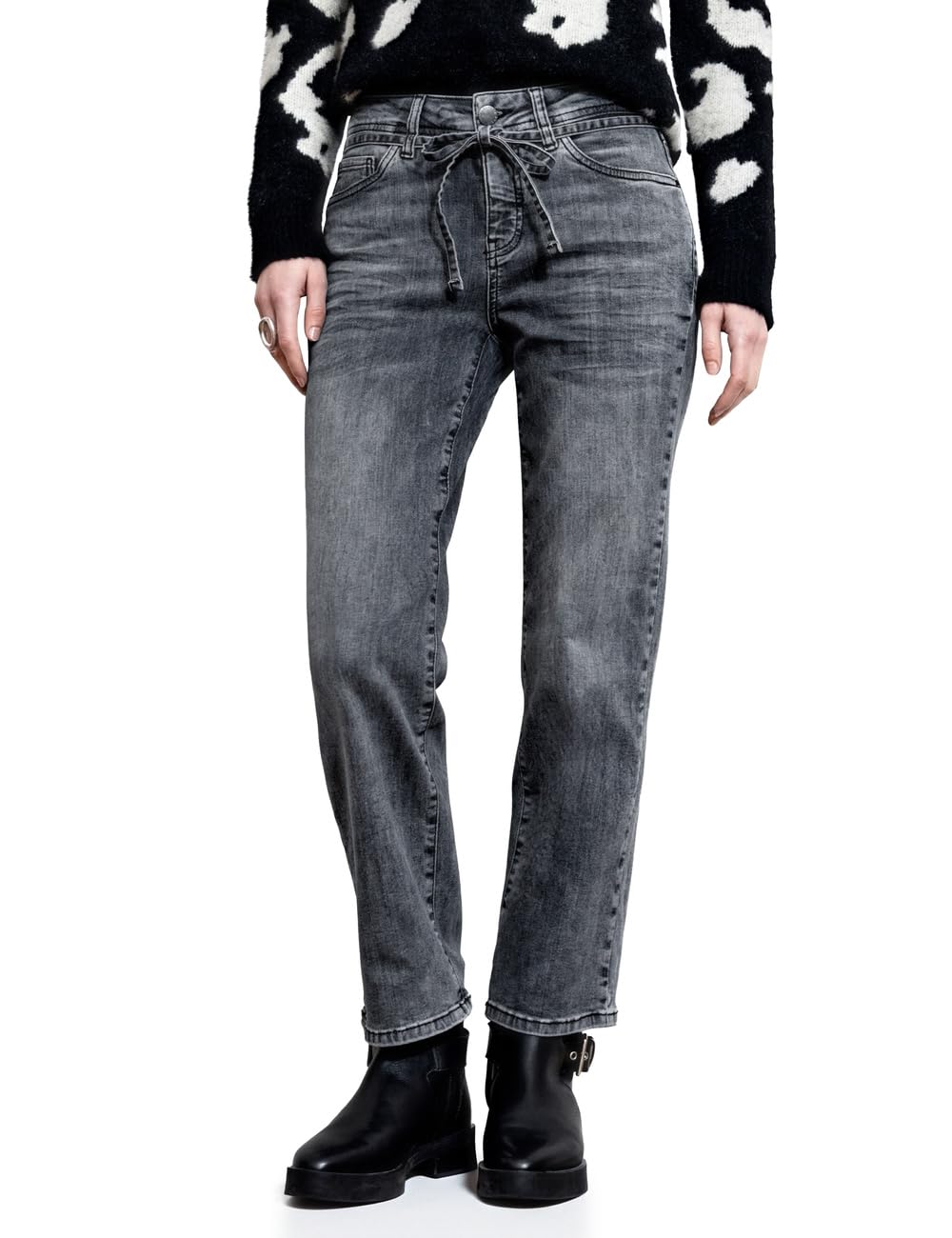 Street One Studio Damen Straight Leg Jeans