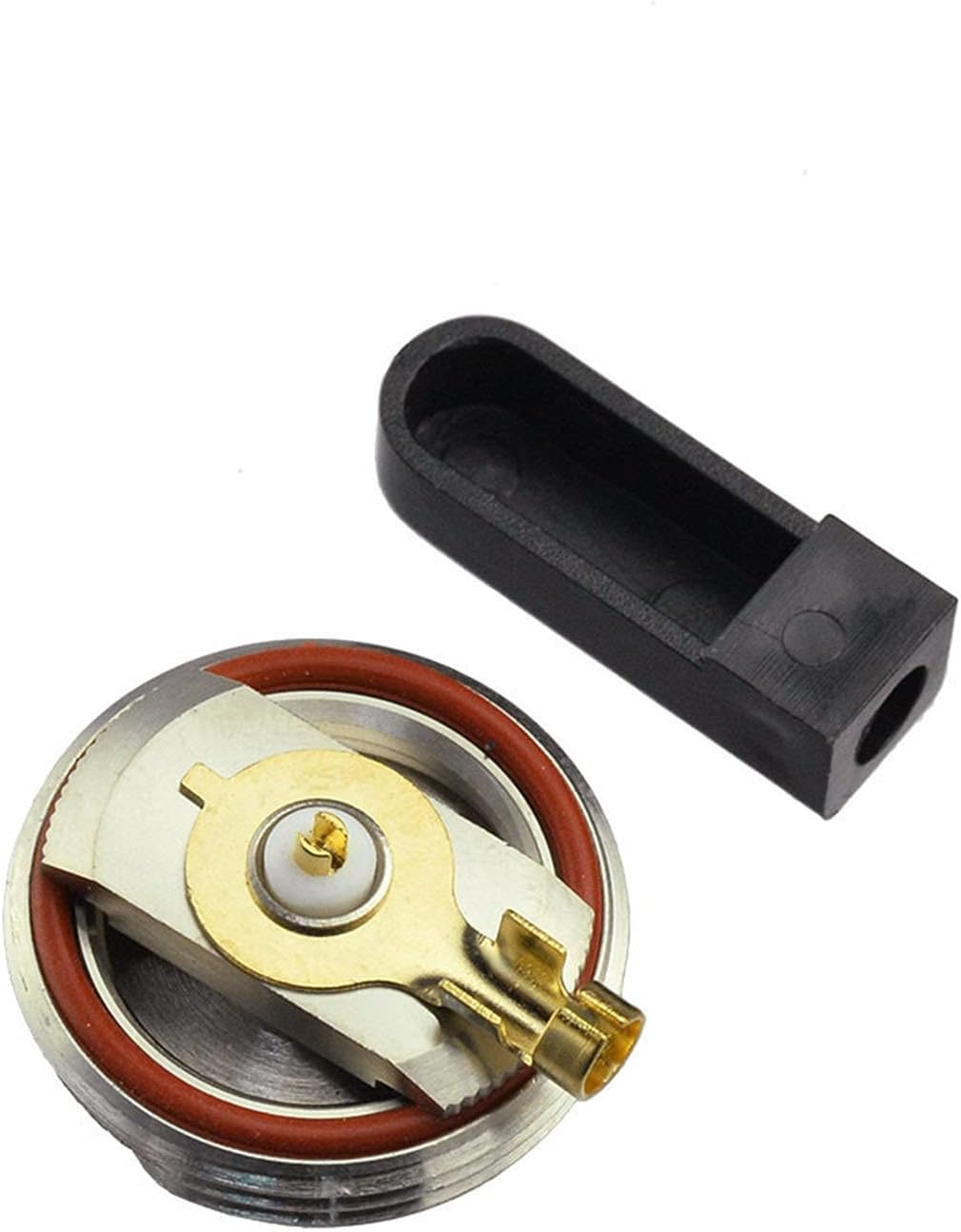 Vehicle Antenna 3/4"" Hole NMO Mount Coaxial Connector Crimp/Solder Compatible with Cable RG58 Compatible with PE-C195 Compatible with Vehicle Antenna Mount