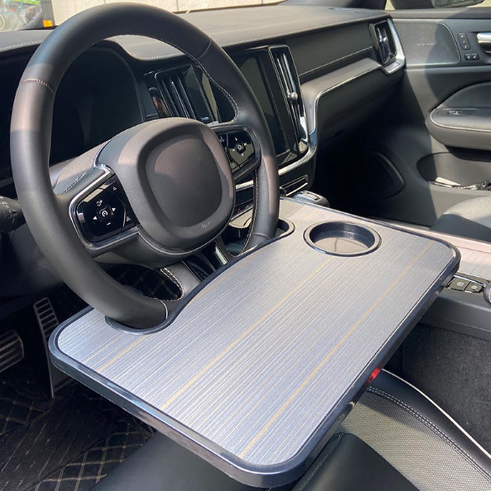 Auto Volante Scrivania per Lexus NX 2015-2023, Multifunzionale Tavolo Viaggio per Auto, Supporto Portatile da Tavolo Auto Volante Vassoio,A