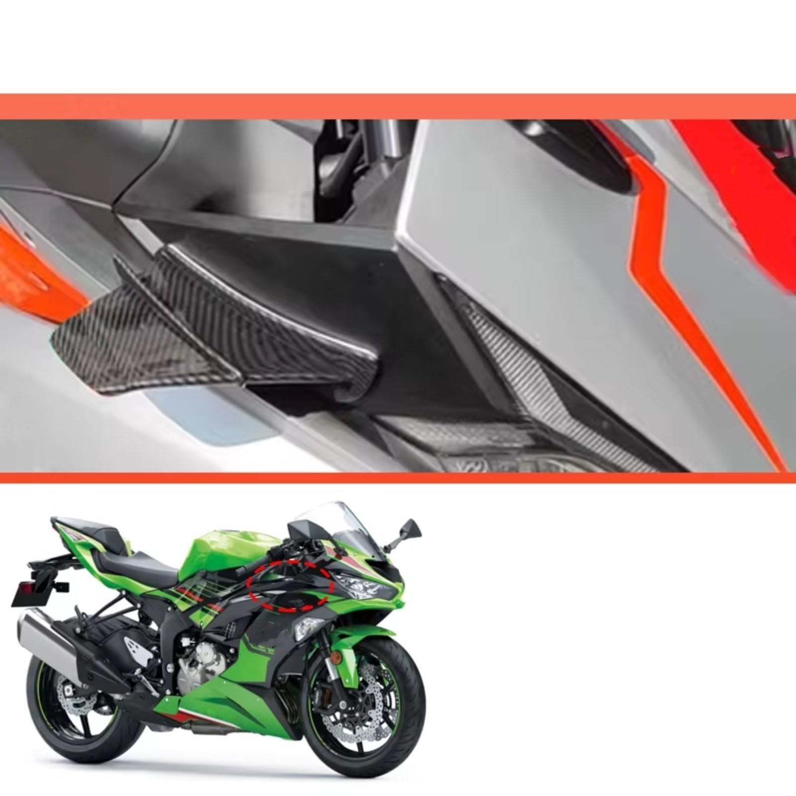 Amazon | バイク用ウィングレット Compatible With Yamaha For YZF-R1