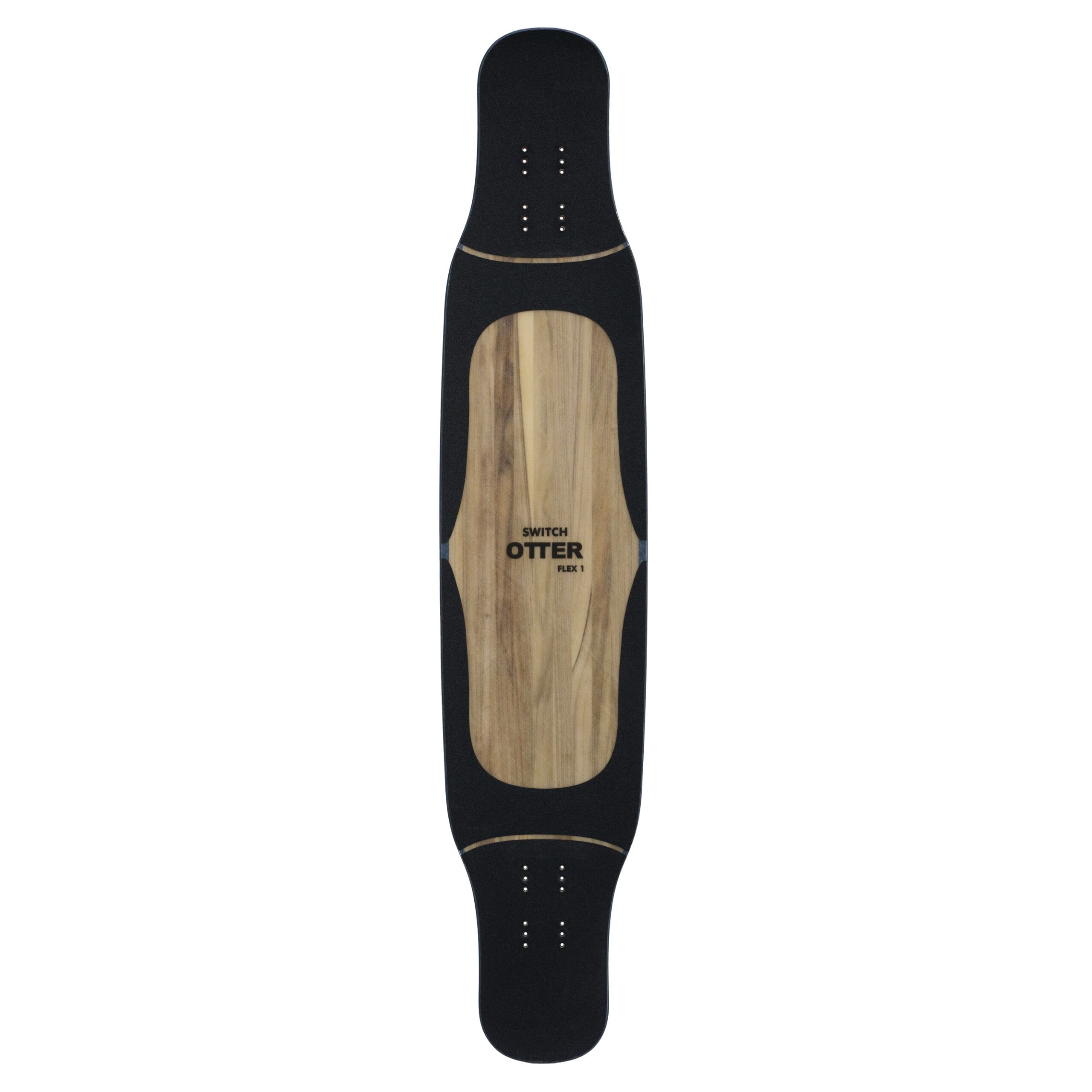 Deck Switch Longboards Otter Flex 2 Freestyle Dancing Kicktails 116 cm 3D Graphique Anti-rayures Entièrement imperméable