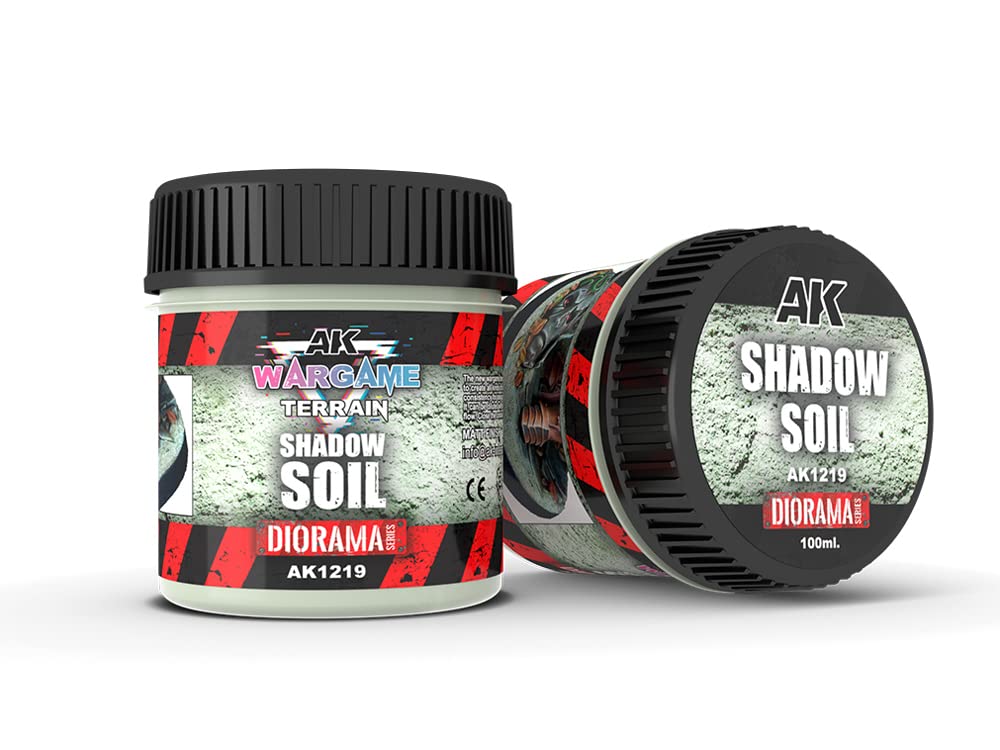 Ak Interactive Ak Wargame Terrains Ak1219 Shadow Soil (100Ml)