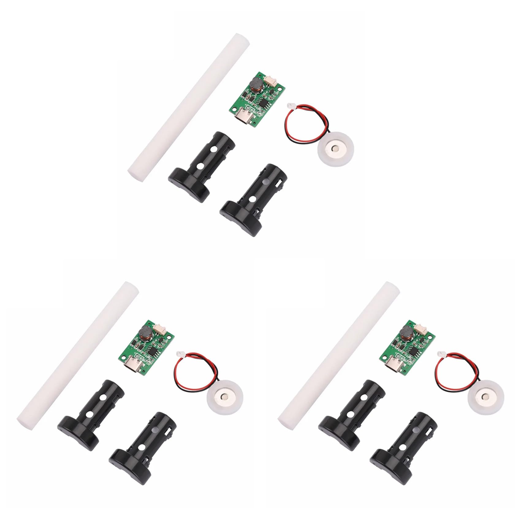 Hndhbfgrt 3X DC5V Usb Ultrasonic Mist Maker Humidifier Atomizer Drive Module Ultrasonic Humidifier Diy Package Type-C Usb