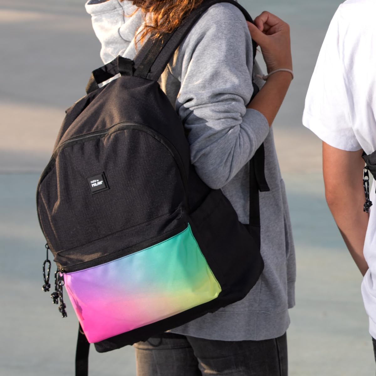 Mochila Urbana clásica Sunset, Negra Milan®