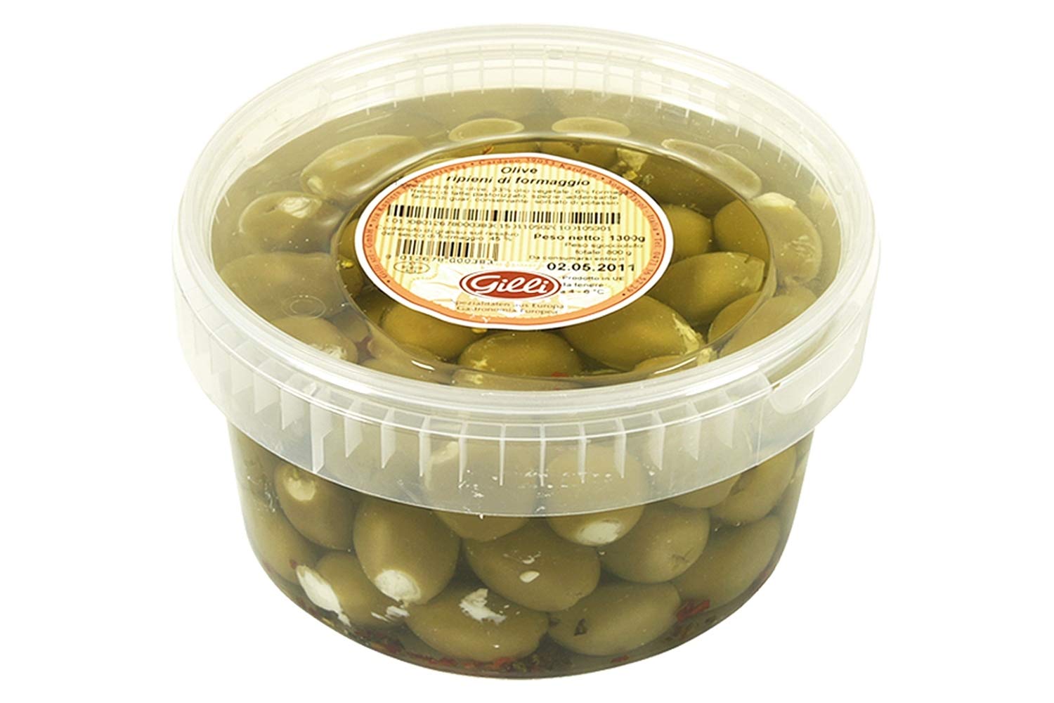 Olives Stuffed with Cheese 800 gr. - Gilli