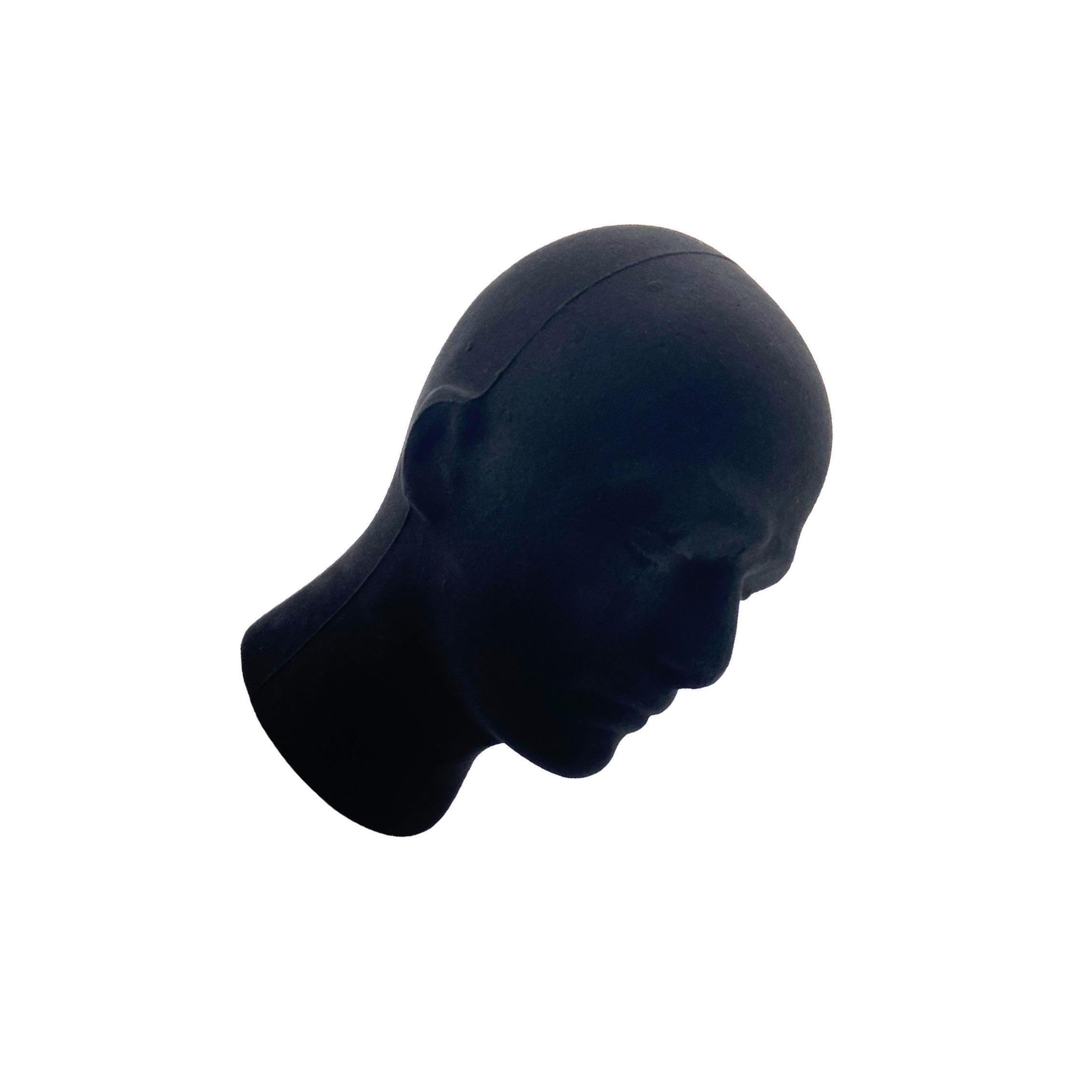 QLECXZI Dome Head Display Stand For Caps And Wigs Sturdy Construction Lightweight For Shopping Displays Mannequin Head Model Is Made Of Foam Dome Model