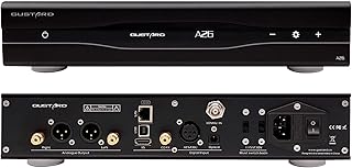 Gustard A26 DAC MQA Dual AK4499EX AK4191 with Streamer/Renderer XMOS DSD512 PCM768K MQA384K IIS Balanced Audio Decoder(Black)