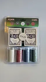 Kit Poker Completo 100 Fichas + 2 Baralhos + Toalha e Regras – Melhor Custo-Benefício, Ideal para Iniciantes e Jogar em Qualquer Lugar