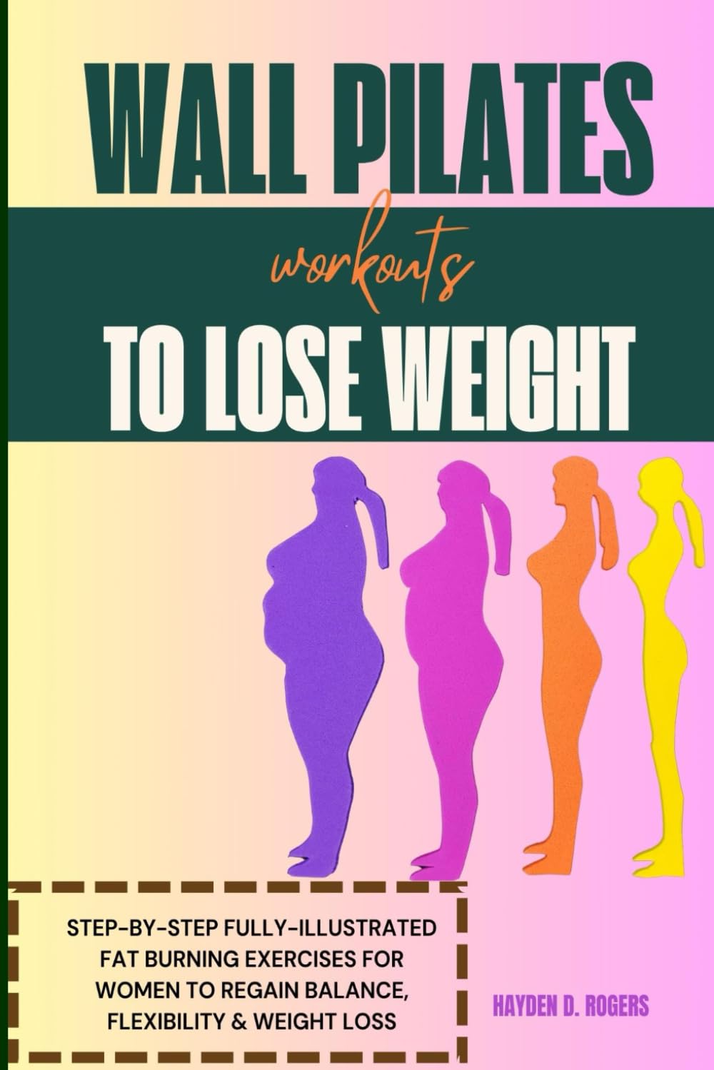Wall Pilates Workouts to Lose Weight: Step-By-Step Fully-Illustrated Fat Burning Exercises for Women to Regain Balance, Flexibility & Weight Loss