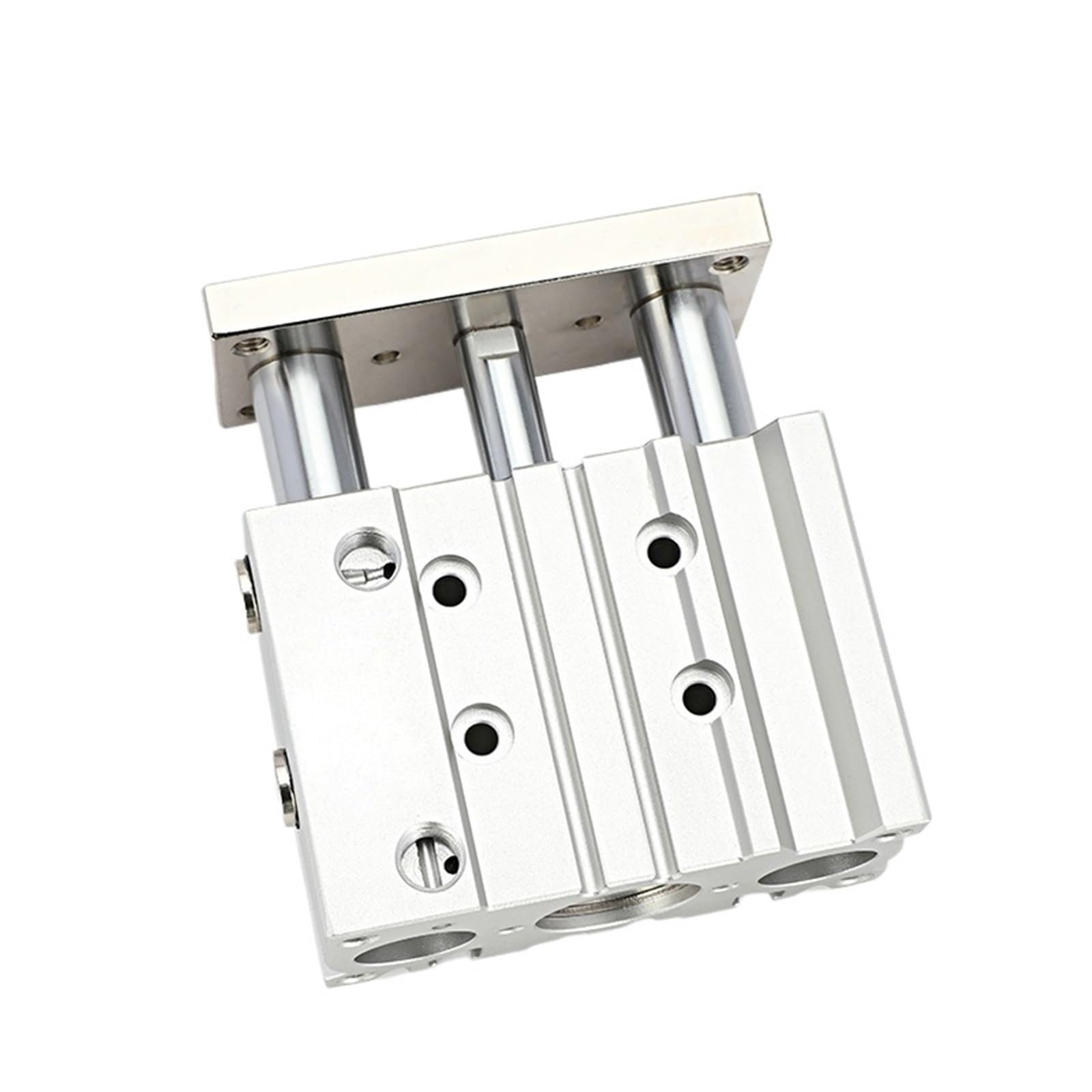 1pcs Series 12/16/20/25/32/40 Tri-Rod Pneumatic Air Cylinder with